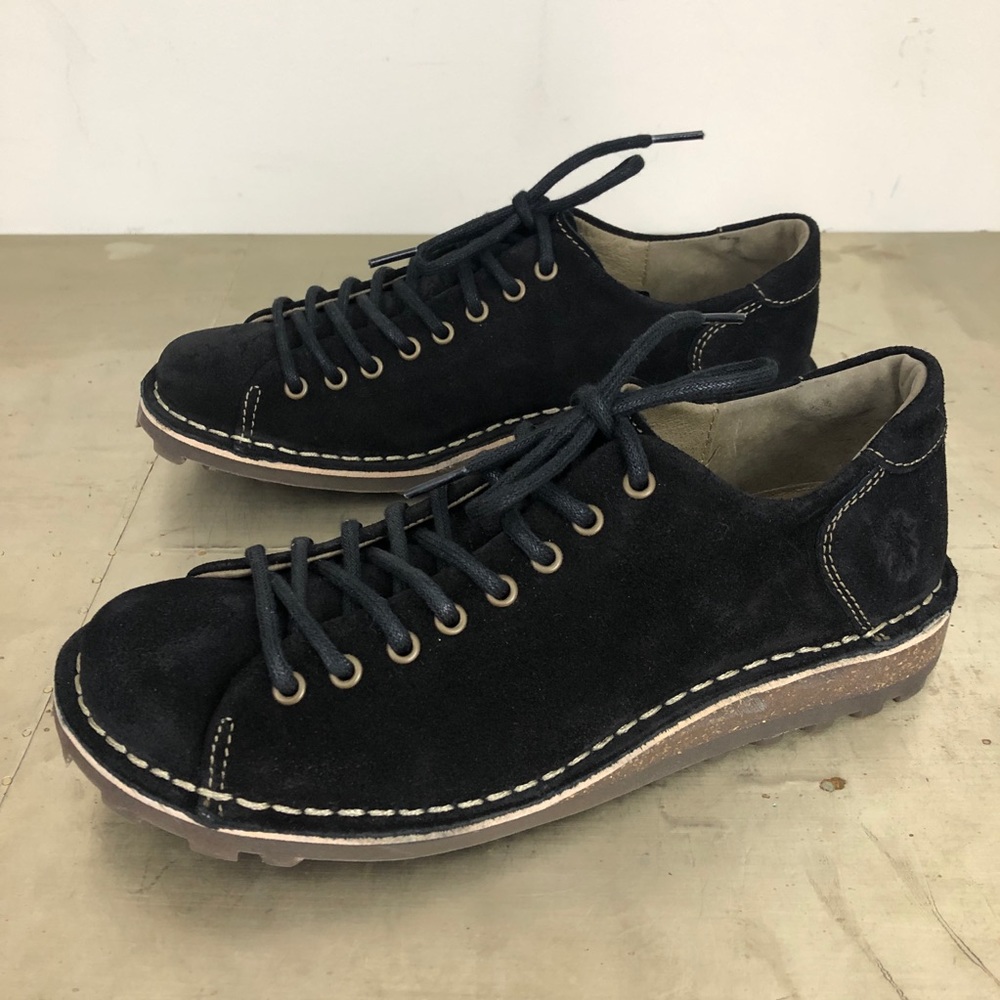 Fly London Mopy Suede Lace Up Casual Oxfords